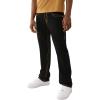 True Religion Men’s Ricky Super T Flap Jeans – Flap Back Pockets(Black Rinse)