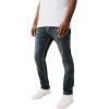 True Religion Mens Rocco Super T No Flap 1/2″(Olcott Dark Wash)