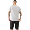True Religion Men’s Ss Frayed Arch Tee(Heather Grey)