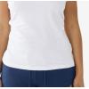 True Religion Womens Buddha Stamp Slim V Neck TeeT-Shirt(Optic White)