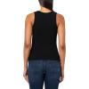 True Religion Women’s Heritage Wing Classic Tank Top(Jet Black)