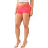 True Religion Women’s Joey Low-Rise Short Flap Shorts – Scarlet Sage | Denim Shorts with Flap Pockets(Scarlet Sage)