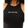 True Religion Women’s Og Logo Halter Tank​(Jet Black)
