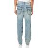 True Religion Women’s Ricki Relaxed Straight Flap Big T(Dolphin Azure)