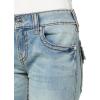 True Religion Women’s Ricki Relaxed Straight Flap Big T(Dolphin Azure)