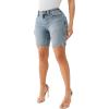 True Religion Womens Riley Mr Bermuda Slit Flap Big T ​(Sunset Beach)