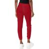 True Religion Women’s Ticker Graphic Mid Rise Jogger Sweatpant(Red Dahlia)