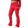 True Religion Big T Bootcut Active Bottom Pants for Women’s(Apple Red)