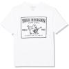 True Religion Mens SRS Puff Crew Tee(White)