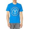 True Religion Men’s Ss Buddha Face Tee(Victoria Blue)