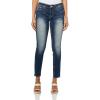 True Religion Women’s Buddah Pocket Jennie MR Skinny(Blue Aura)
