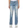 True Religion Women’s Front Zip PKT Becca MR Bootcut(Polar Frost)