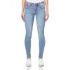 True Religion Women’s Jennie Mid Rise Skinny Flap​ Super T(San Clemente)