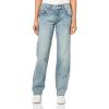 True Religion Women’s Ricki Relaxed Straight Flap Big T(Dolphin Azure)