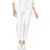 True Religion Women’s Ticker Graphic Mid Rise Jogger Sweatpant(Optic White)