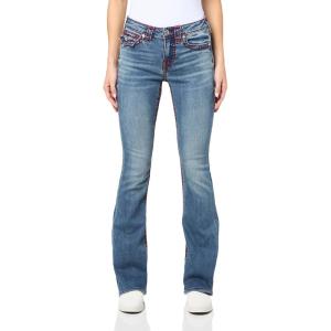 True Religion Womens Becca Mid Rise Boot Super T Flap​(Boho)