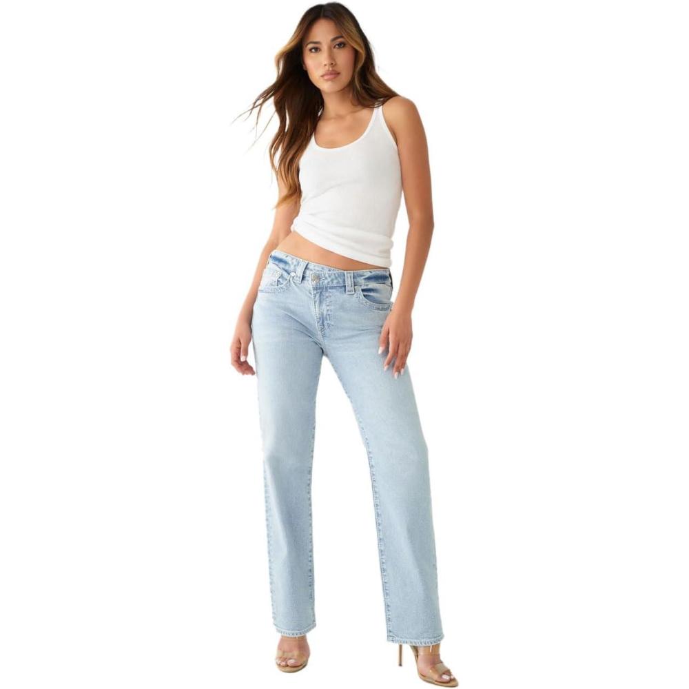 imageTrue Religion Womens Ricki Relaxed St CrossoverAngels Lullaby