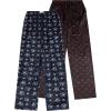 True Religion 2 Pack Fleece Pajama Pants for Men, PJ Pants Men’s Sleepwear(Asst 2)
