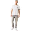 True Religion Men’s SS Buddha Patch Polo | Short Sleeve Polo Shirt with Buddha Logo(Optic White)