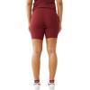 True Religion Women’s Sporty Biker Short(Tibetan Red)