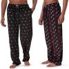 True Religion 2 Pack Fleece Pajama Pants for Men, PJ Pants Men’s Sleepwear(Asst 1)