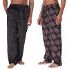 True Religion 2 Pack Fleece Pajama Pants for Men, PJ Pants Men’s Sleepwear(Asst 3)