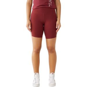 True Religion Women’s Sporty Biker Short(Tibetan Red)