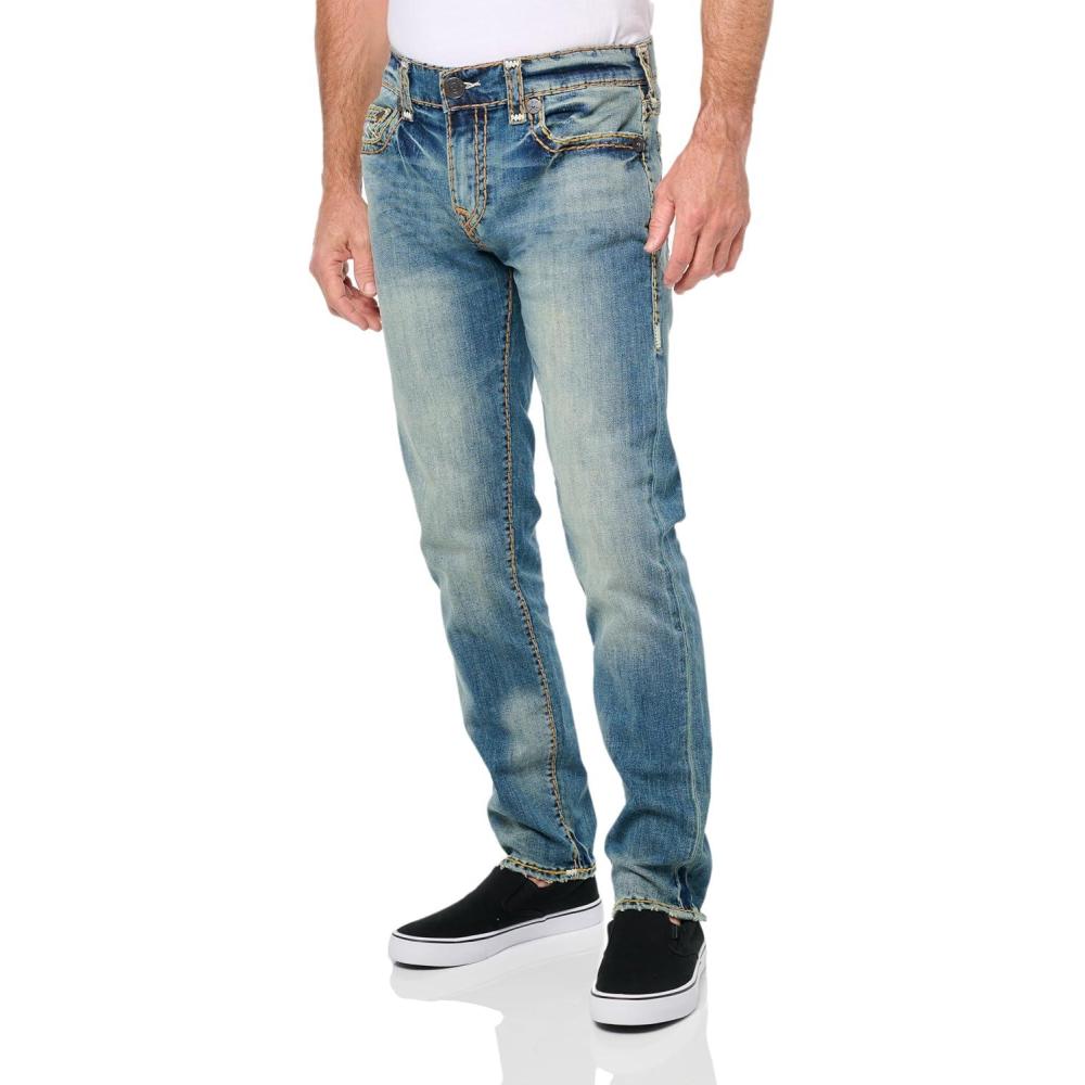 imageTrue Religion Mens Rocck Super T No Flap 32quot InseamEl Estor Medium