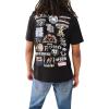 True Religion Mens Ss Multi Graphic Tee(Jet Black)