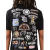 True Religion Mens Ss Multi Graphic Tee(Jet Black)