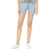 True Religion Women’s Jayde Mid Rise Big T Jean Short(Water Dock)