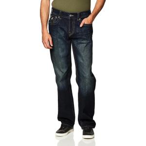 True Religion Men’s Ricky Straight Leg Jean with Back Flap Pockets, GGJD Last Call, 42