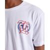 True Religion Men’s Relaxed Multi Print Tee(Optic White)
