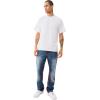 True Religion Mens Ricky Super Qt Flap 1.2″(Muphrid Dark Wash)