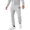 True Religion Mens Logo Horseshoe Sweatpant(Heather Grey)