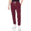 True Religion Mens Logo Horseshoe Sweatpant(Tawny Port)