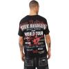 True Religion Men’s Relaxed Multi Print Tee(Jet Black)