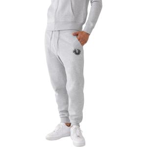 True Religion Men’s Puff HS Jogger Pants(Heather Grey)
