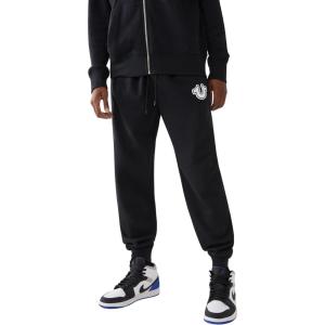 True Religion Men’s Puff HS Jogger Pants(Jet Black)