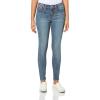 True Religion Women’s Jennie MID Rise Skinny Pick Stitch Super T Jeans in Alondra Way(Alondra Way)