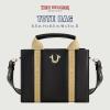 True Religion Tote Bag, Women’s Mini Handbag with Adjustable Shoulder Strap(Black)
