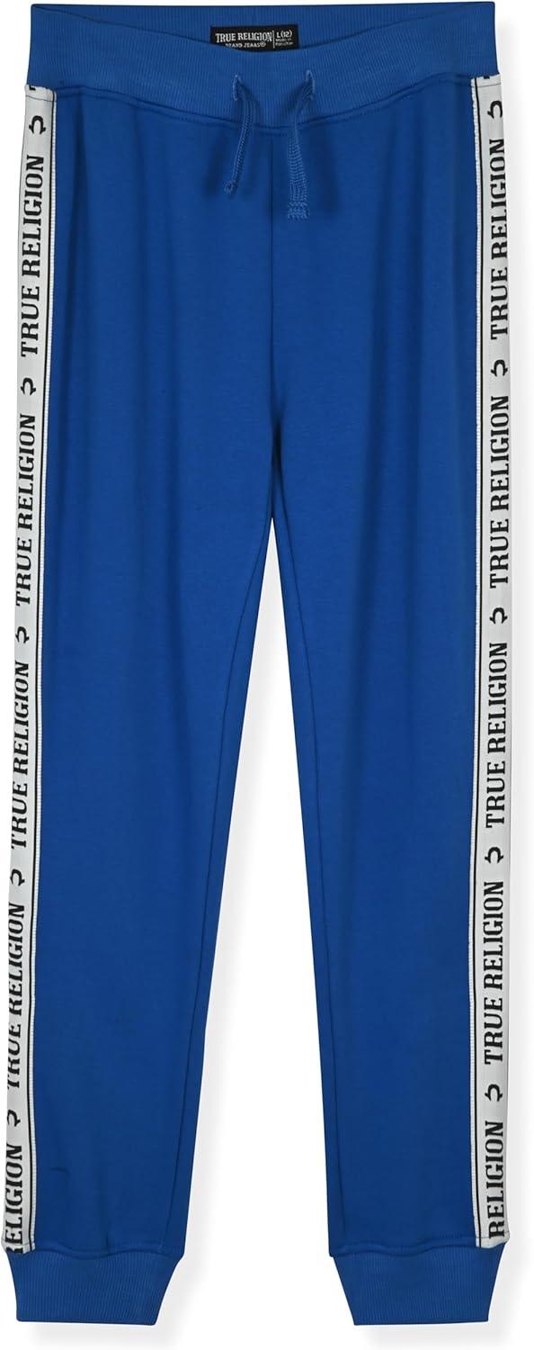 imageTrue Religion Boys 3 Piece Fleece Jogger Sets  Complete Hoodie Tee ampamp Sweatpants Outfit for Everyday StyleBluestone