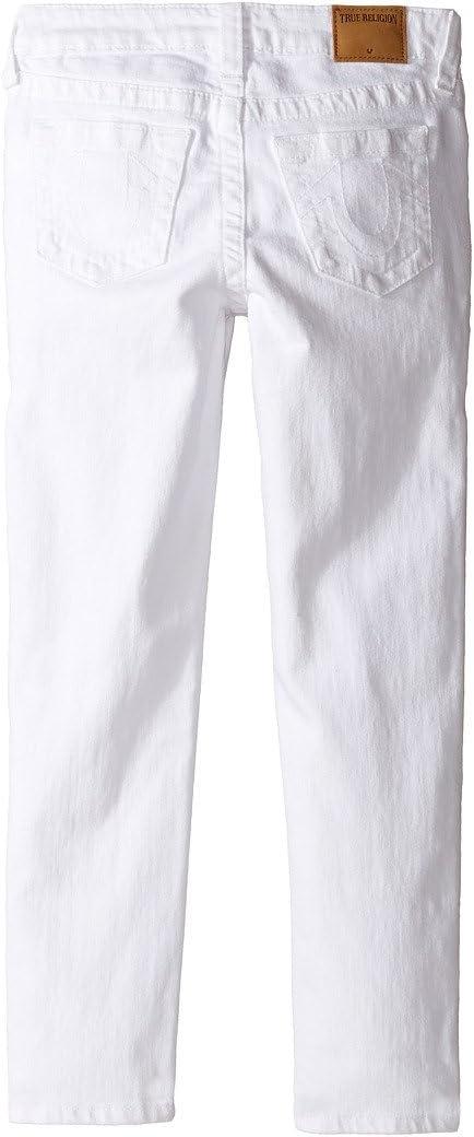 imageTrue Religion Girls Casey Ankle Skinny Jean White 12