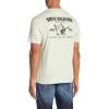 True Religion Men’s Double Puff Short Sleeve T-Shirt(Astro Sage)