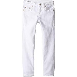 True Religion Girls’ Casey Ankle Skinny Jean, White, 12