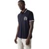 True Religion Mens Ss Buddha Face Polo(Jet Black)
