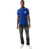 True Religion Mens Ss Buddha Face Polo(Mazarin Blue)