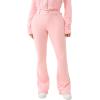 True Religion Women’s Raw Edge Big T Bootcut Pants | Distressed Denim with Contrast Stitching(Candy Pink)