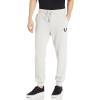 True Religion Mens Metallic Horseshoe Jogger(Oatmeal Heather)