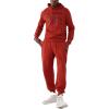 True Religion Mens Metallic Horseshoe Jogger(True Red)